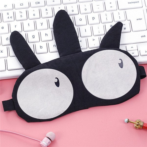 Cute Mask Soft Padded Sleep Travel Shade Cover Dream Tech Sleep