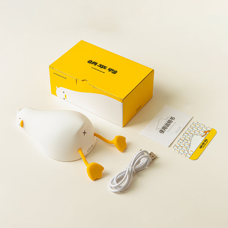 Lying Flat Duck Night Light for Children Dream Tech Sleep