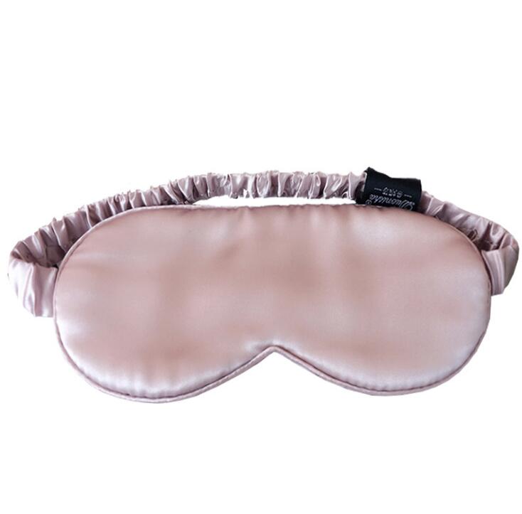 Silk Sleep Eye Mask 19 Momme Mulberry Sleeping Cover Eyepatch Blindfolds Insomnia Caring Sleep Shield Light Goggles Quality Dream Tech Sleep