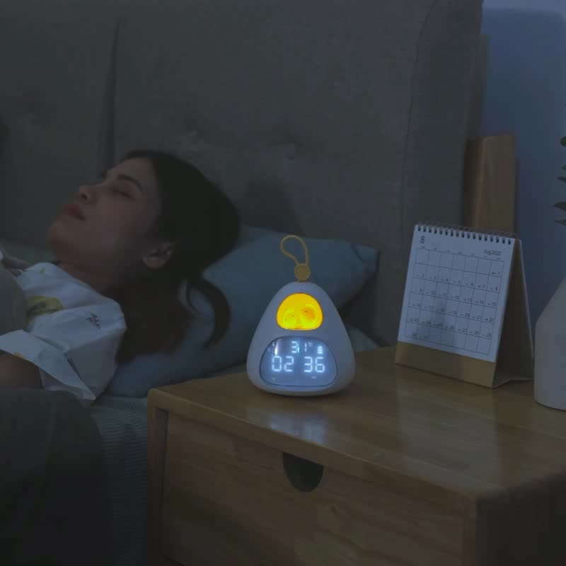 Bird's Nest Alarm Clock | Night Light & Sleep Clock with Smart App Control Dream Tech Sleep
