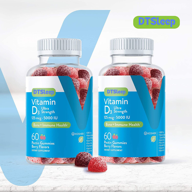 Vitamin D3 Gummies for Immune & Bone Health Dream Tech Sleep