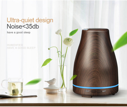 Air Home Humidifier | Wood Grain Ultrasonic Aroma Diffuser  Dream Tech Sleep