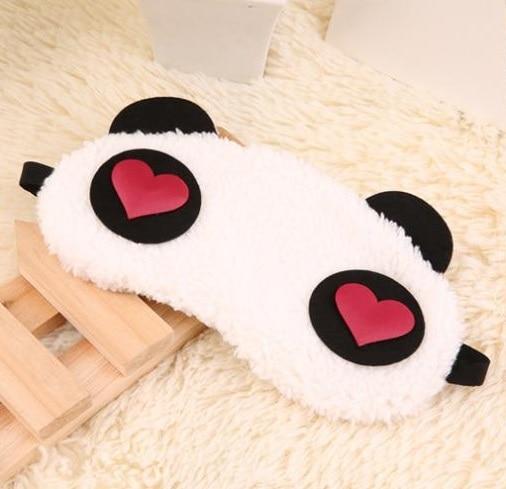 Cute Panda Sleeping Face Eye Mask: Blindfold Eyeshade Travel Sleep Aid Dream Tech Sleep
