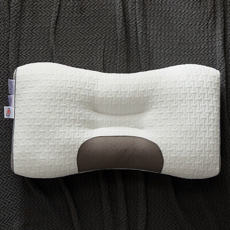 Light Luxury SPA Massage Pillow Single Pillow Core Neck Protection Adult Sleep Pillow Fiber Zone Massage Cervical Pillow Dormito Dream Tech Sleep