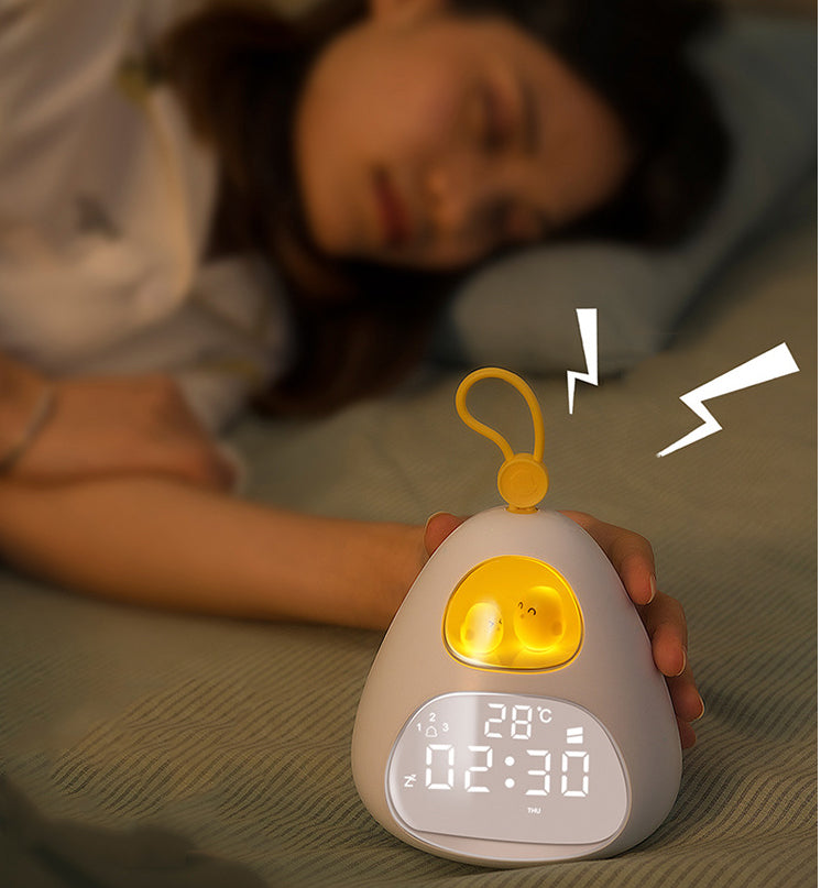 Bird's Nest Alarm Clock | Night Light & Sleep Clock with Smart App Control Dream Tech Sleep