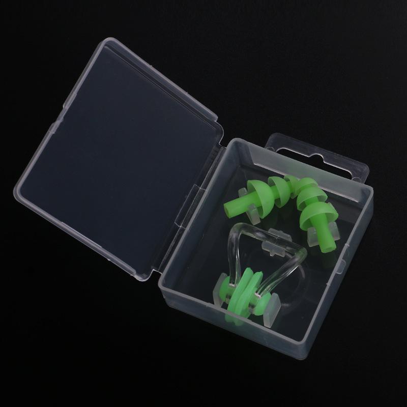 Ear Plugs Tapones Silicone Boxed Nose Clip Earplugs Suit Swimming Waterproof Earplugs Dream Tech Sleep