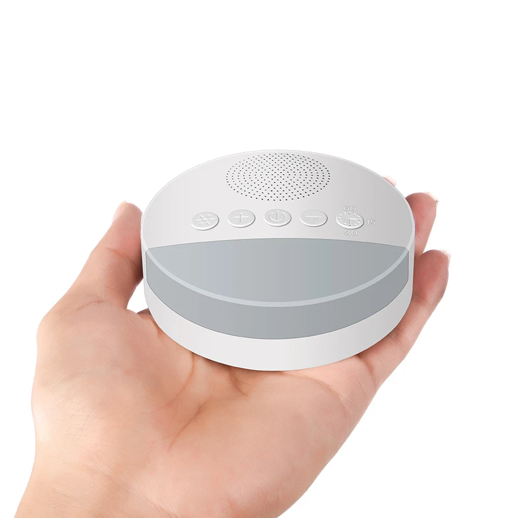 White Noise Machine Reusable Battery Operated USB Charging DC 5V Night Light Baby Adult Travel Sleeping Sound Player Dream Tech Sleep