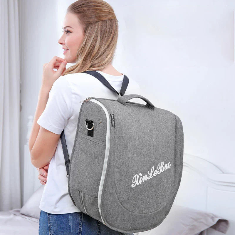 Baby Crib Multifunctional Folding Newborn Bed Dream Tech Sleep