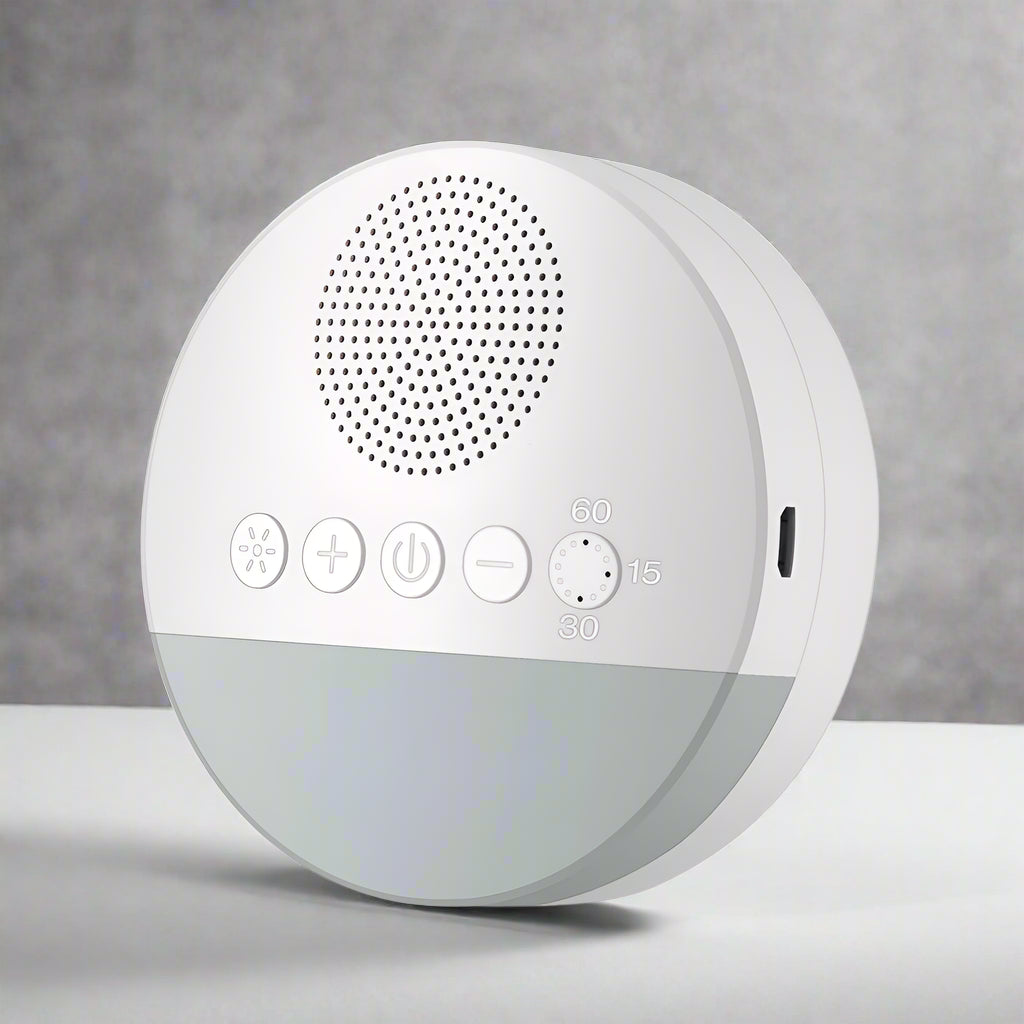 White Noise Machine Reusable Battery Operated USB Charging DC 5V Night Light Baby Adult Travel Sleeping Sound Player Dream Tech Sleep
