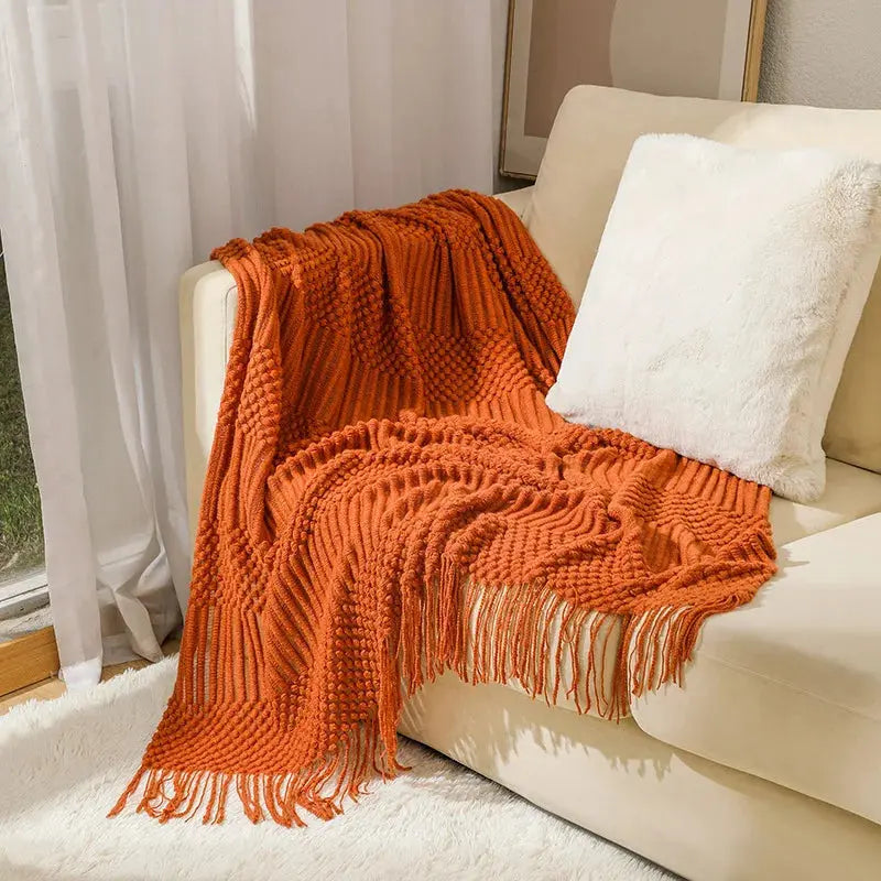 Inya Chunky Knit Blanket My Store