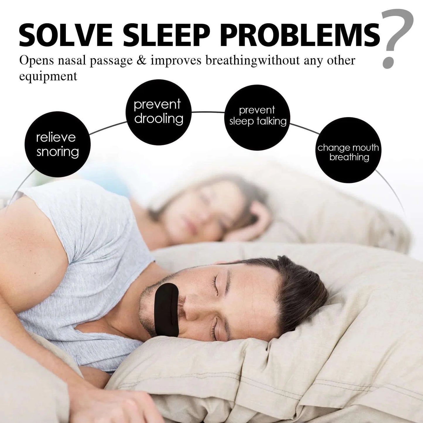 Anti-Snoring & Snore stopper patch Dream Tech Sleep