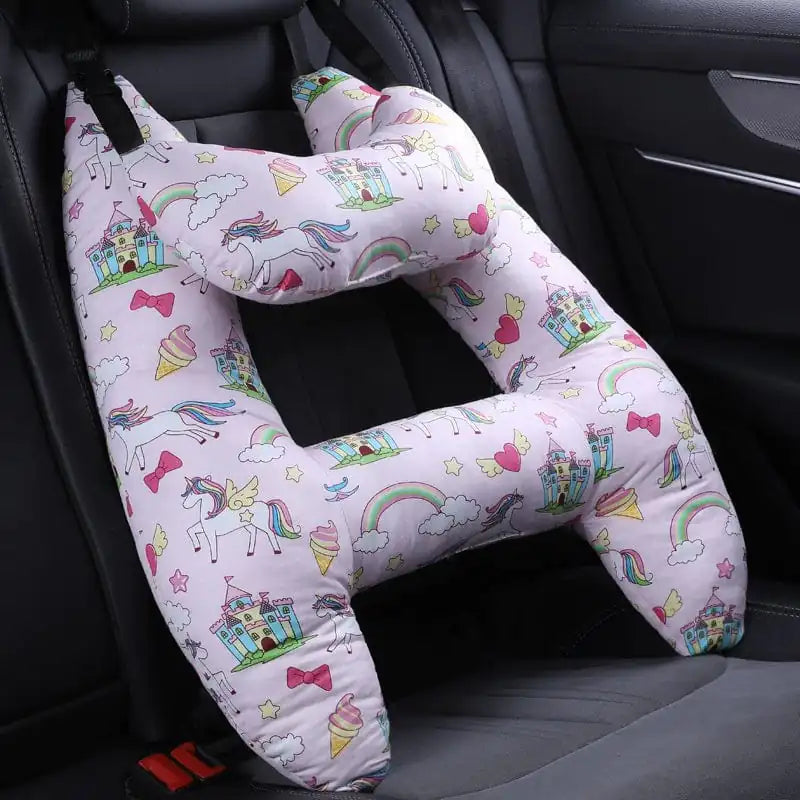 Kids Travel Pillow for Comfortable Journeys Dream Tech Sleep