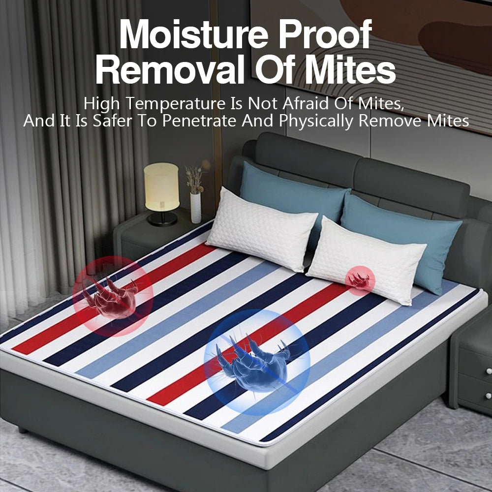 110V 220V Electric Blanket Thicker Heaters Home Bed Sheet Thermal Mat Heating Mattress Winter Thermostat Double Body Warmer Pads Dream Tech Sleep