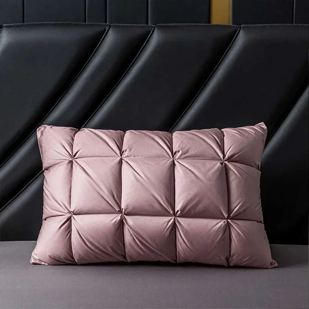 3D Bread ergonomic goose down pillow  Dream Tech Sleep