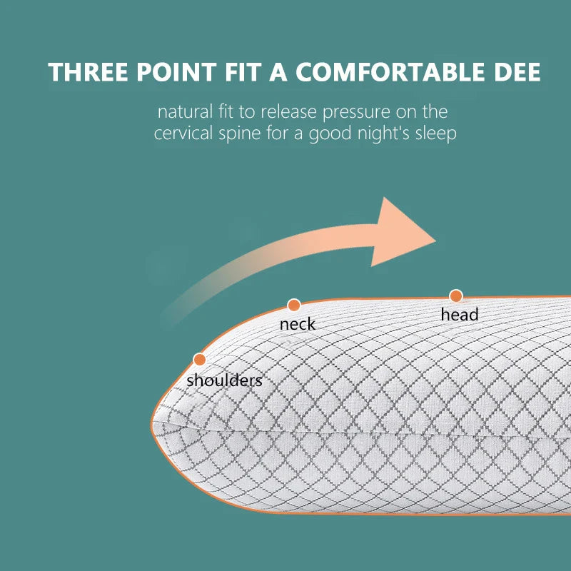 Bamboo Fiber Memory Foam Pillow – Slow Rebound Cervical