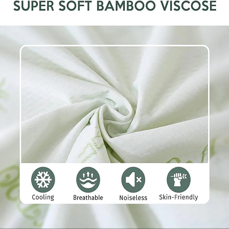 Aloe Vera Mattress Protector – Soft, Hypoallergenic Breathable Cover My Store