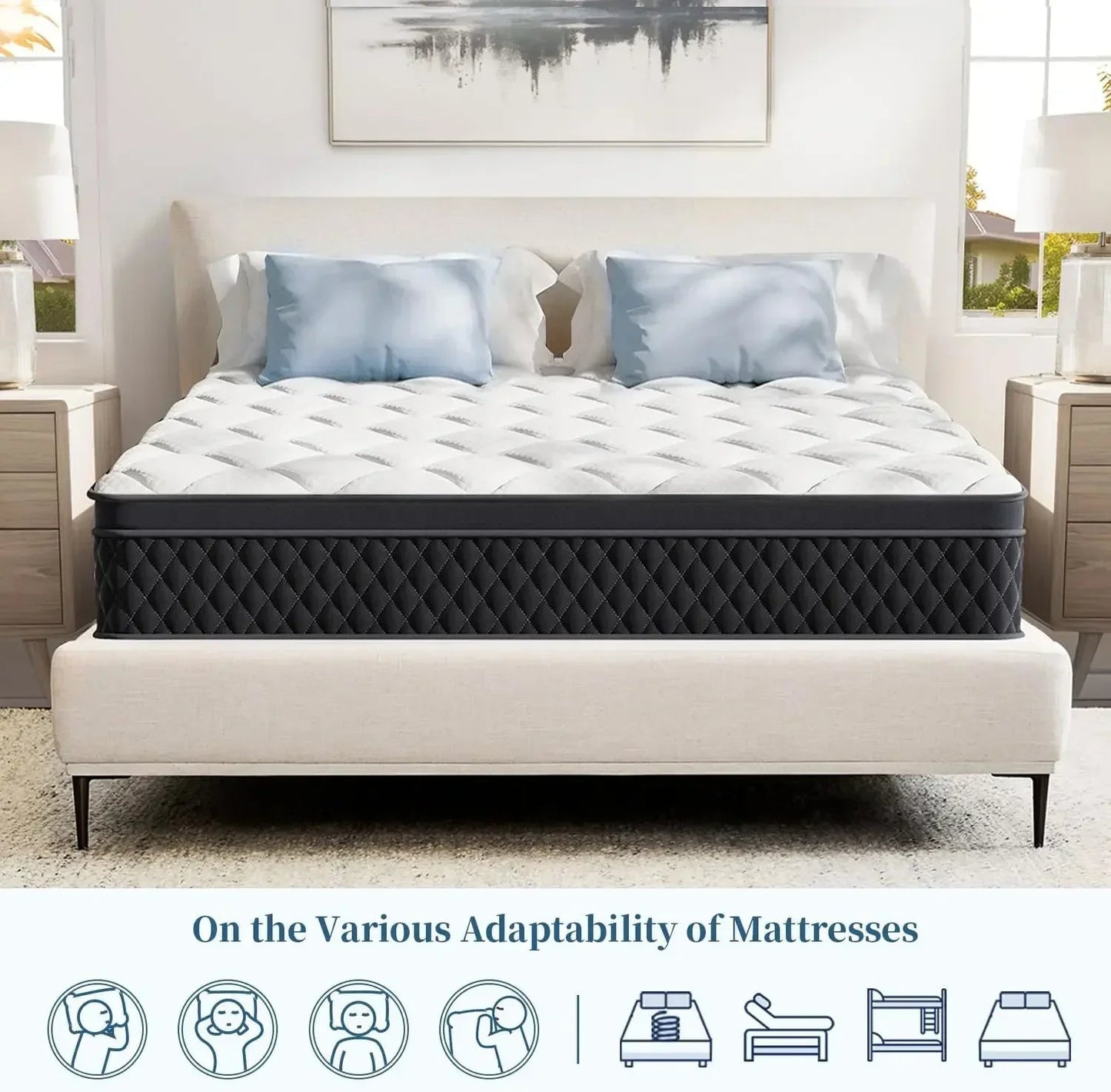 12-Inch Memory Foam Hybrid Mattress My Store