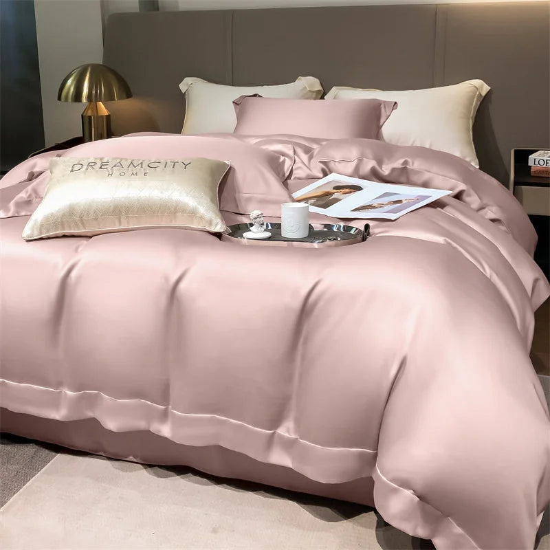 Pure Bamboo Bedding Set | Organic Luxury Duvet Cover, Bed Sheet, Pillowcase Dream Tech Sleep