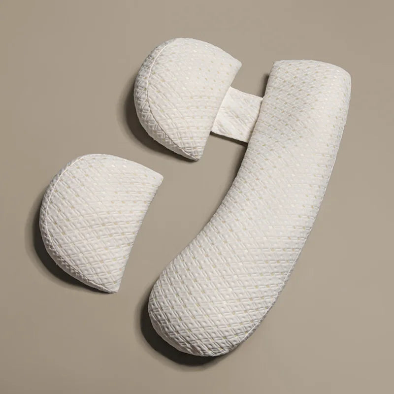 Soft U-Shaped Pregnancy Pillow | Lumbar Support & Side Sleeper Cushion Dream Tech Sleep