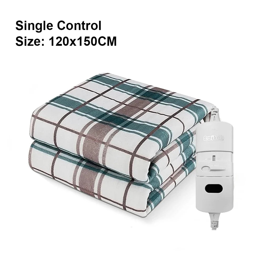 Electric Blanket 220V Thicker Automatic Thermostat Electric Heating Blanket Body Warmer Thermal Mattress for Room Blanket heated Dream Tech Sleep