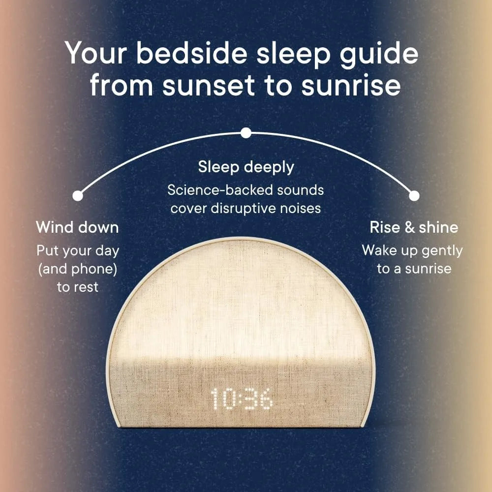 REACHER Wake Up Light Alarm Clock | Sunrise alarm clock | Dream Tech Dream Tech Sleep