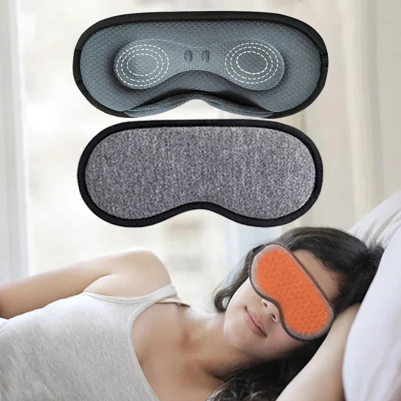3D Eye Protection Steam Eye Mask Electric Heating Hot Intelligent Heating Sleep Shading USB Connection  Dream Tech Sleep