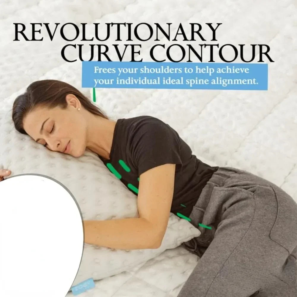 Adjustable Memory Foam King Size Bed Pillows for Sleeping - Side, Back or Stomach Sleeper Pillow for Neck and Shoulder Pain  Dream Tech Sleep