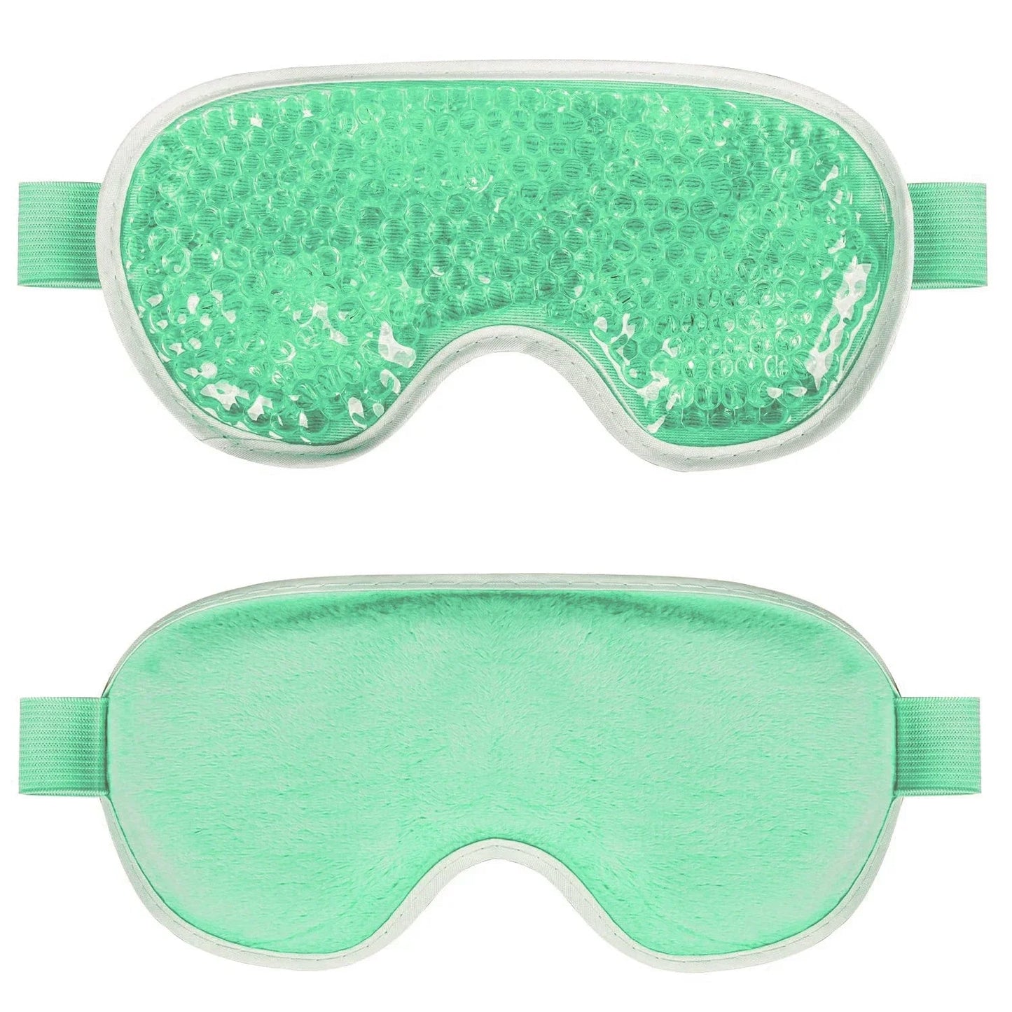 PVC Eye Mask Cooling Eye Mask Hot Cold Compress Gel Beads Eye Mask for Puffy Eyes Dark Circles Reduce Eyes Dry Sleep Eyes Mask My Store