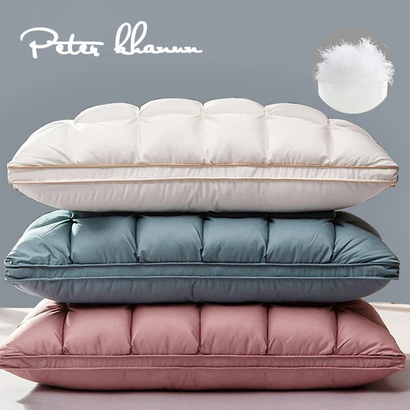 3D Bread White Goose Down Pillows  Dream Tech Sleep