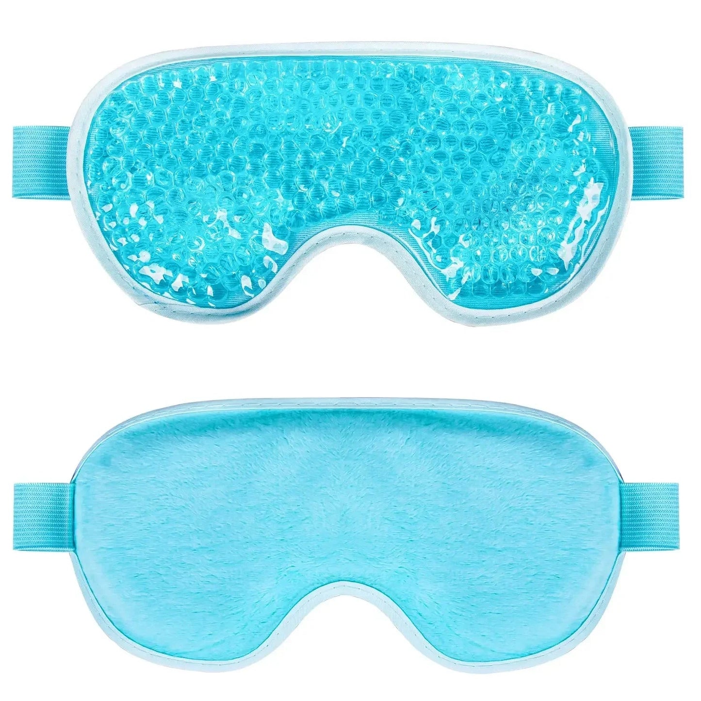 PVC Eye Mask Cooling Eye Mask Hot Cold Compress Gel Beads Eye Mask for Puffy Eyes Dark Circles Reduce Eyes Dry Sleep Eyes Mask My Store