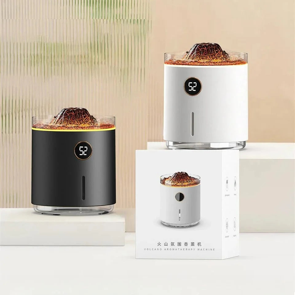 Volcano Flame Essential Oil Aroma Diffuser 350ML Dream Tech Sleep