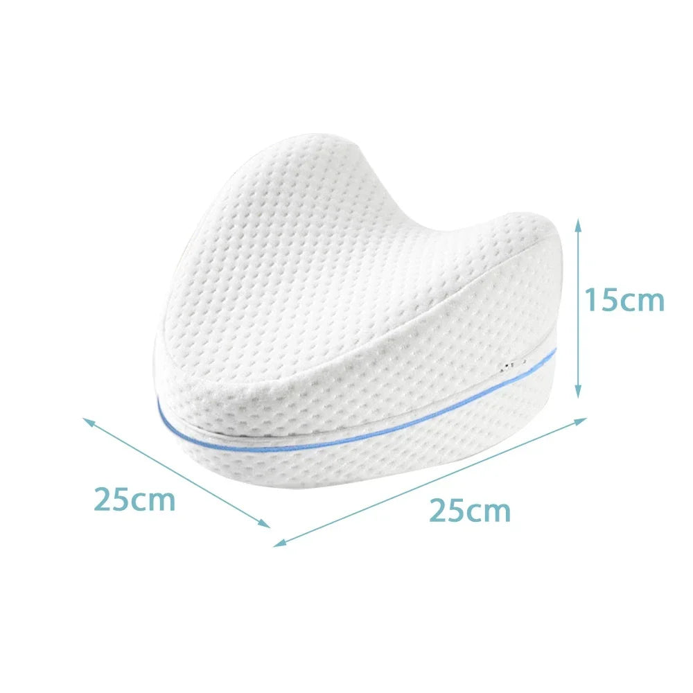 Memory Cotton Leg Pillow Sleeping Orthopedic Sciatica Back Hip Joint Pain Relief Thigh Leg Pad Cushion Home Memory Foam Dream Tech Sleep