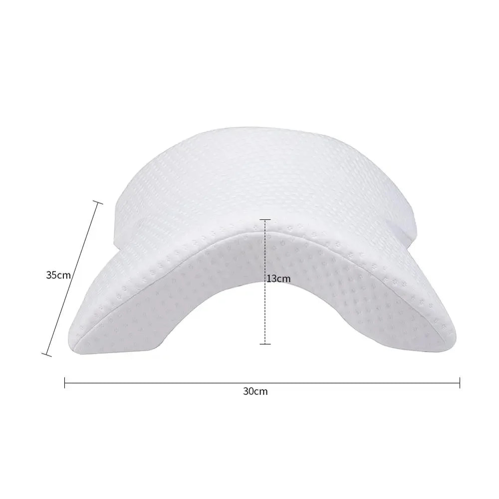 U-Shaped Curved Orthopedic Pillow for Sleep Memeory Foam Hand Hollow Orthopedic Products Neck Travel Side Sleepers Dream Tech Sleep