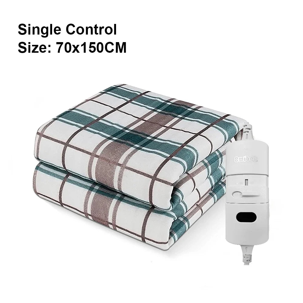 Electric Blanket 220V Thicker Automatic Thermostat Electric Heating Blanket Body Warmer Thermal Mattress for Room Blanket heated Dream Tech Sleep