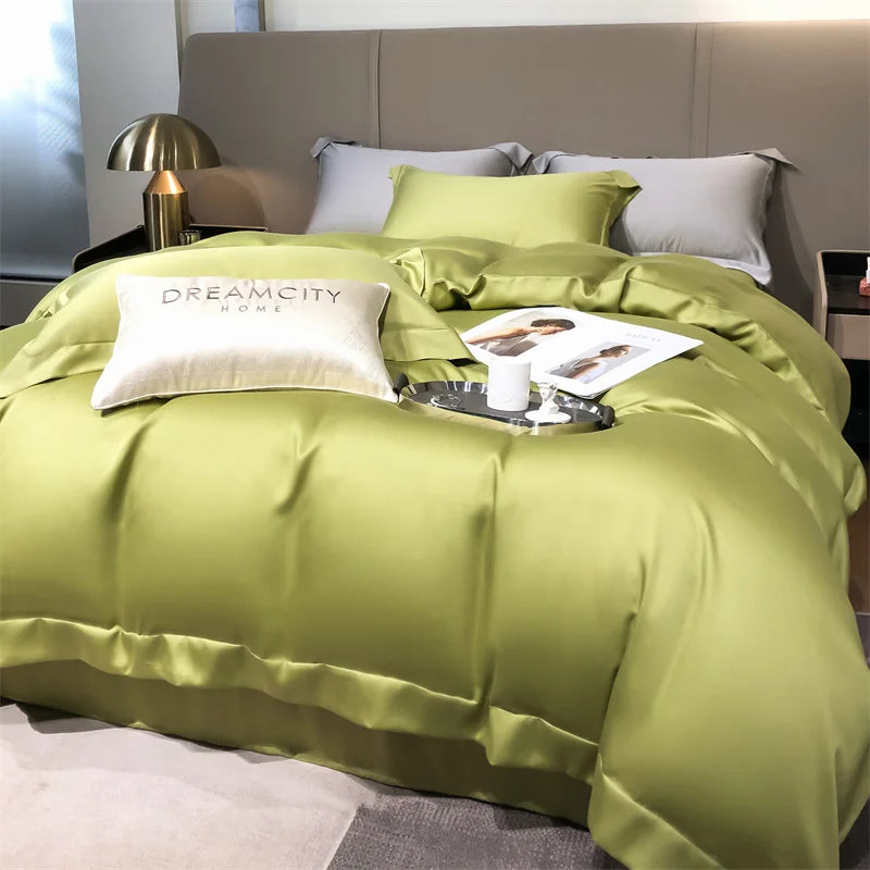 Pure Bamboo Bedding Set | Organic Luxury Duvet Cover, Bed Sheet, Pillowcase Dream Tech Sleep