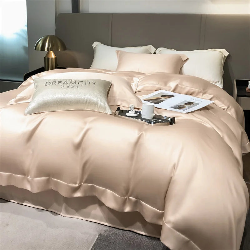 Pure Bamboo Bedding Set | Organic Luxury Duvet Cover, Bed Sheet, Pillowcase Dream Tech Sleep