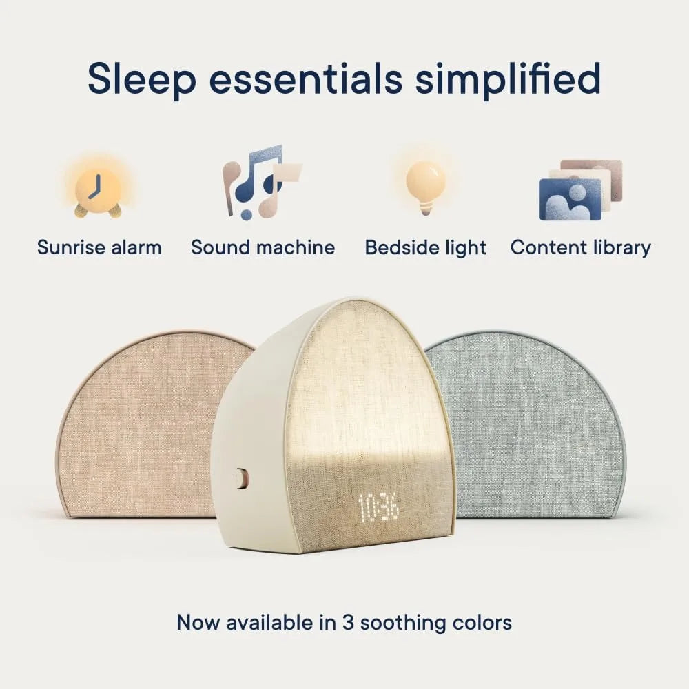 REACHER Wake Up Light Alarm Clock | Sunrise alarm clock | Dream Tech Dream Tech Sleep