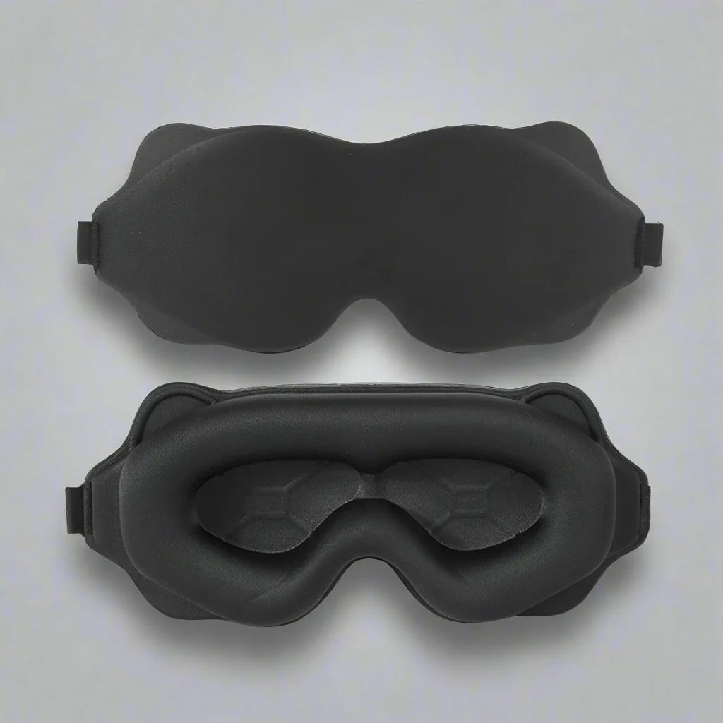 3D Mask for Sleep Eye Mask Lights Blockout Soft Padded Sleeping Masked Fabric Cover Shade Blindfold Eyepatch Travelsleepmask  Dream Tech Sleep