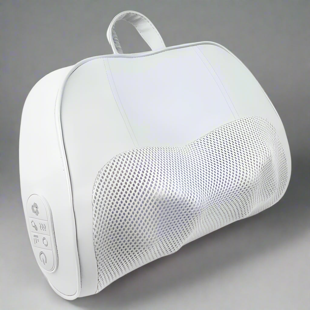 Massage Pillow Relaxation Vibrator Electric 6-key 3rd gear At Regular Time Heating Kneading Infrared therapy head Massage Pillow Dream Tech Sleep