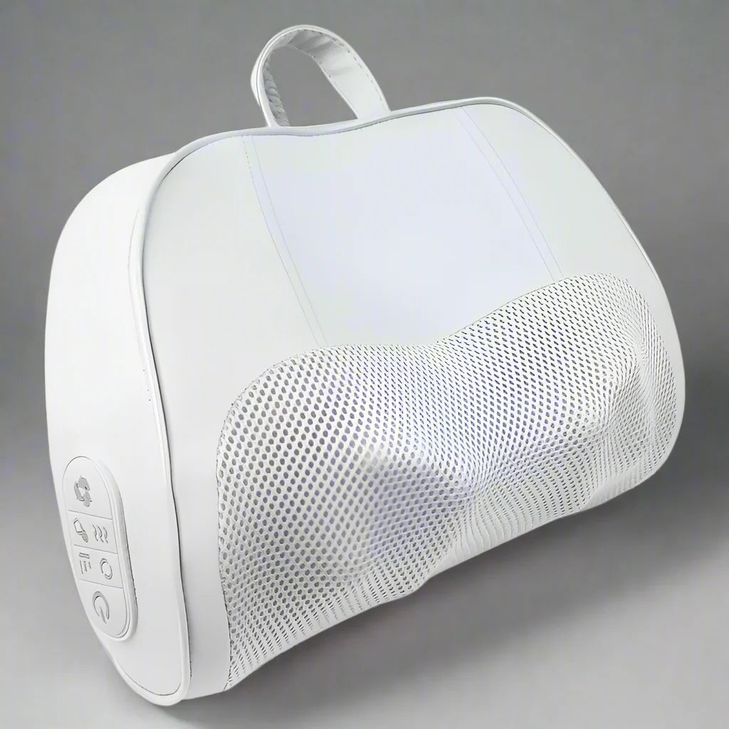 Massage Pillow Relaxation Vibrator Electric 6-key 3rd gear At Regular Time Heating Kneading Infrared therapy head Massage Pillow Dream Tech Sleep