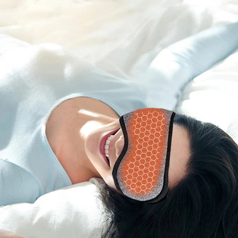 3D Eye Protection Steam Eye Mask Electric Heating Hot Intelligent Heating Sleep Shading USB Connection  Dream Tech Sleep