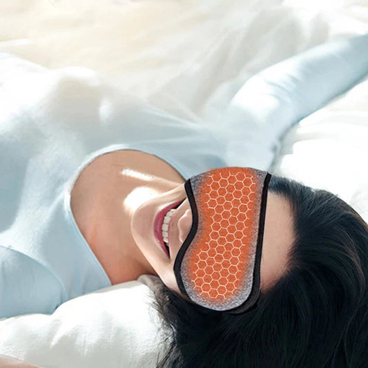 3D Eye Protection Steam Eye Mask Electric Heating Hot Intelligent Heating Sleep Shading USB Connection  Dream Tech Sleep