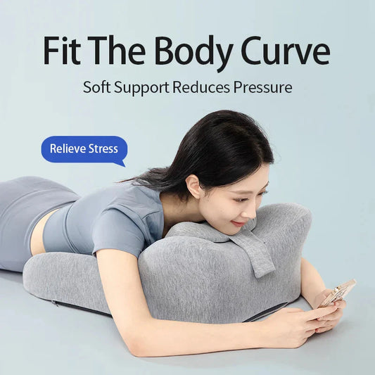 Lie On The Bed Sleeping Pillow Lie On The Bed Artifact Multifunctional Prone Position Lie Pillow Lie Sleeping Lie Pillow Cushion Dream Tech Sleep