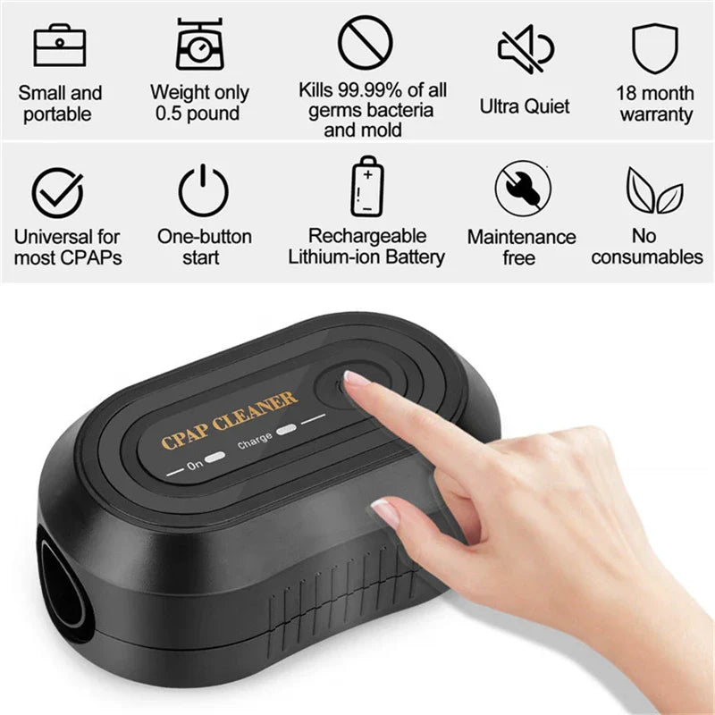 Mini Portable CPAP Cleaner & Ozone Sterilizer Dream Tech Sleep