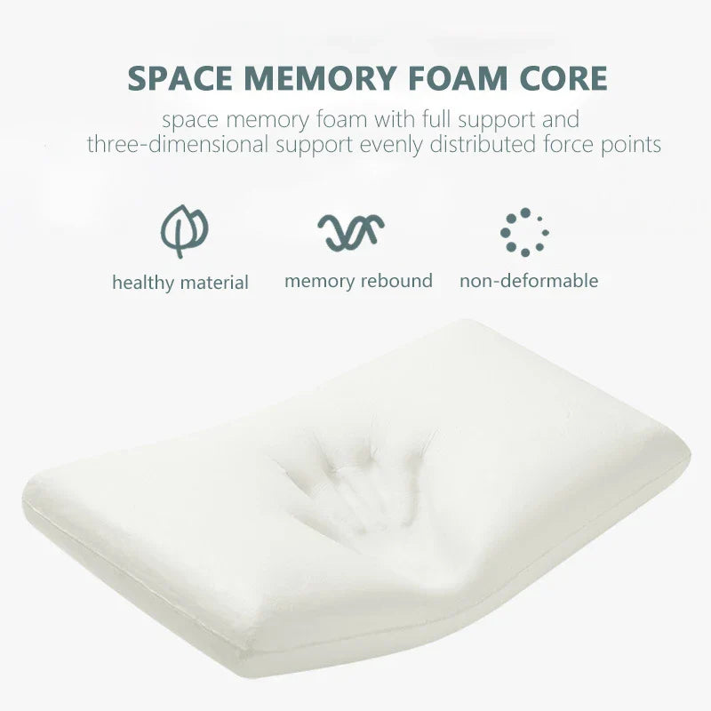 Bamboo Fiber Memory Foam Pillow – Slow Rebound Cervical