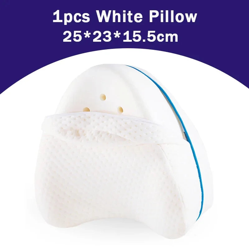 Memory Cotton Leg Pillow Sleeping Orthopedic Sciatica Back Hip Joint Pain Relief Thigh Leg Pad Cushion Home Memory Foam Dream Tech Sleep
