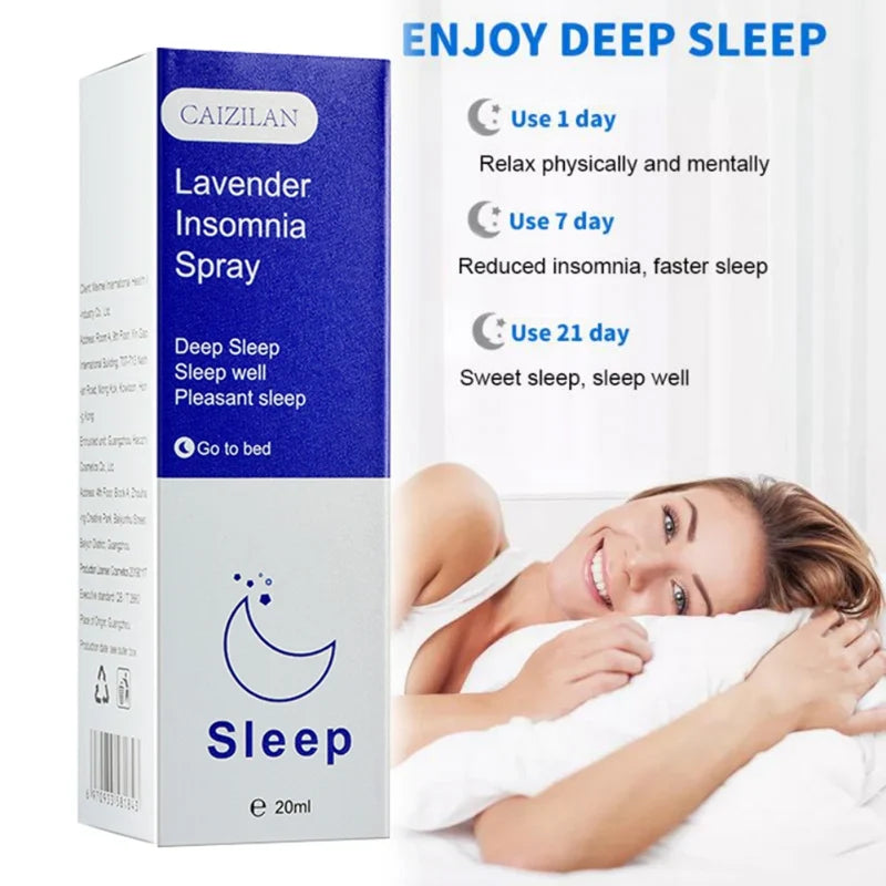 Lavender Insomnia Spray | Deep Sleep Essential Oil, 20ml Dream Tech Sleep