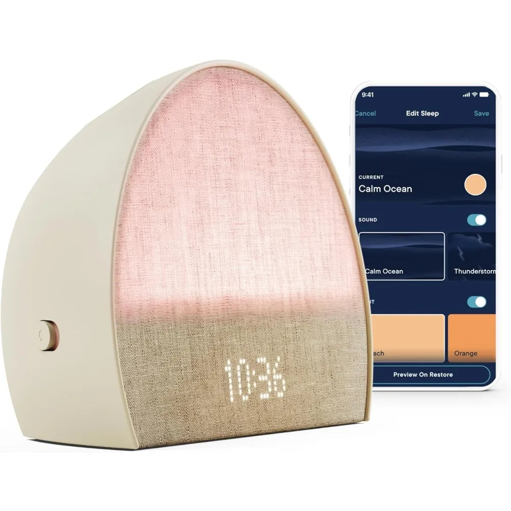 REACHER Wake Up Light Alarm Clock | Sunrise alarm clock | Dream Tech Dream Tech Sleep