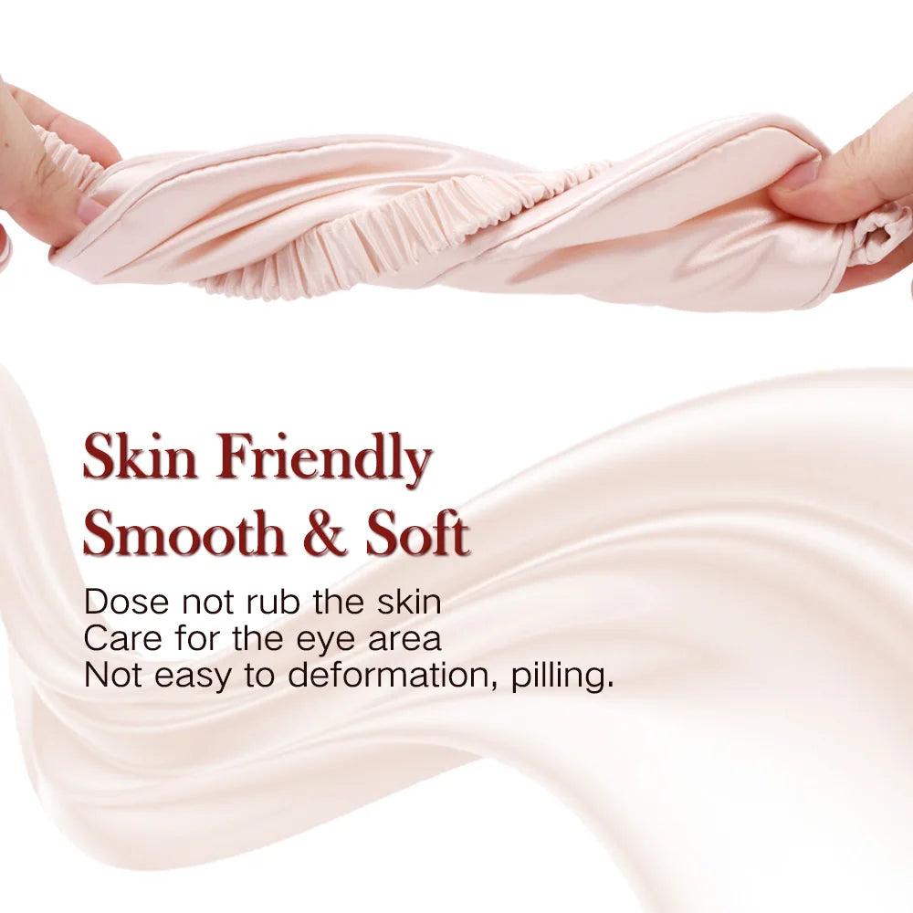 Imitated Silk Eye Mask | Breathable, Soft Comfort for Sleep & Travel Dream Tech Sleep