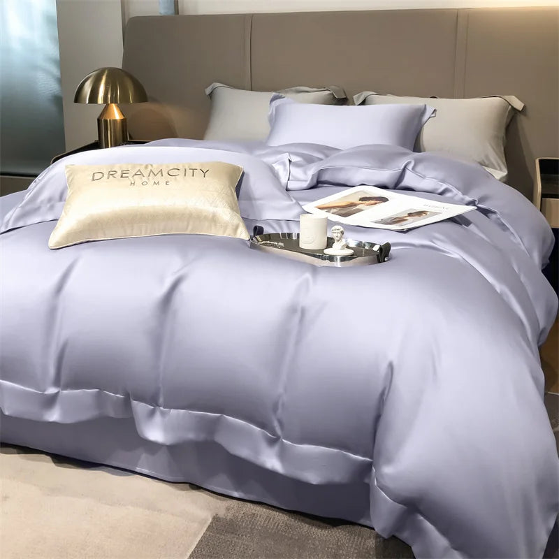 Pure Bamboo Bedding Set | Organic Luxury Duvet Cover, Bed Sheet, Pillowcase Dream Tech Sleep